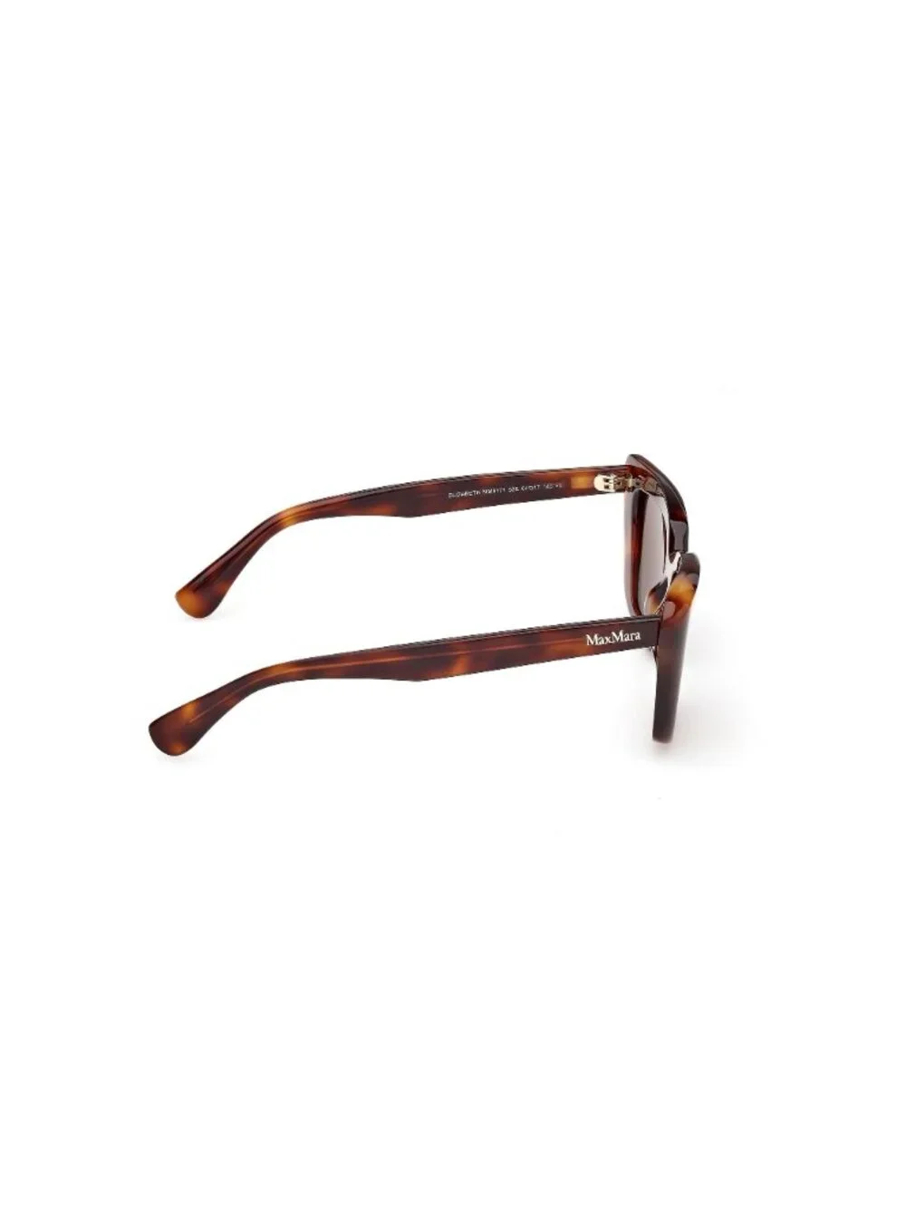 New Max Mara Women's Sunglasses Havana Brown Lens Injected Frame MaxMara MM0171